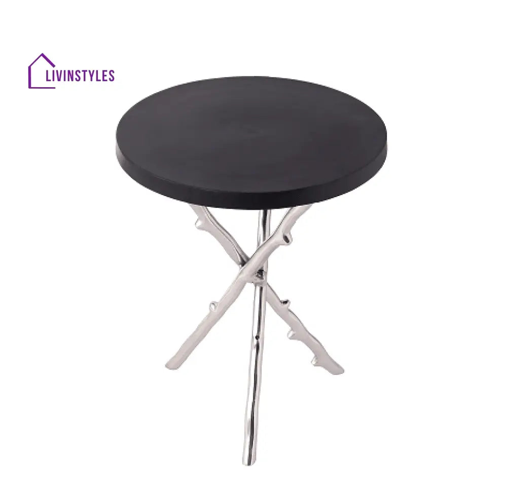 Bamboo Table Silver