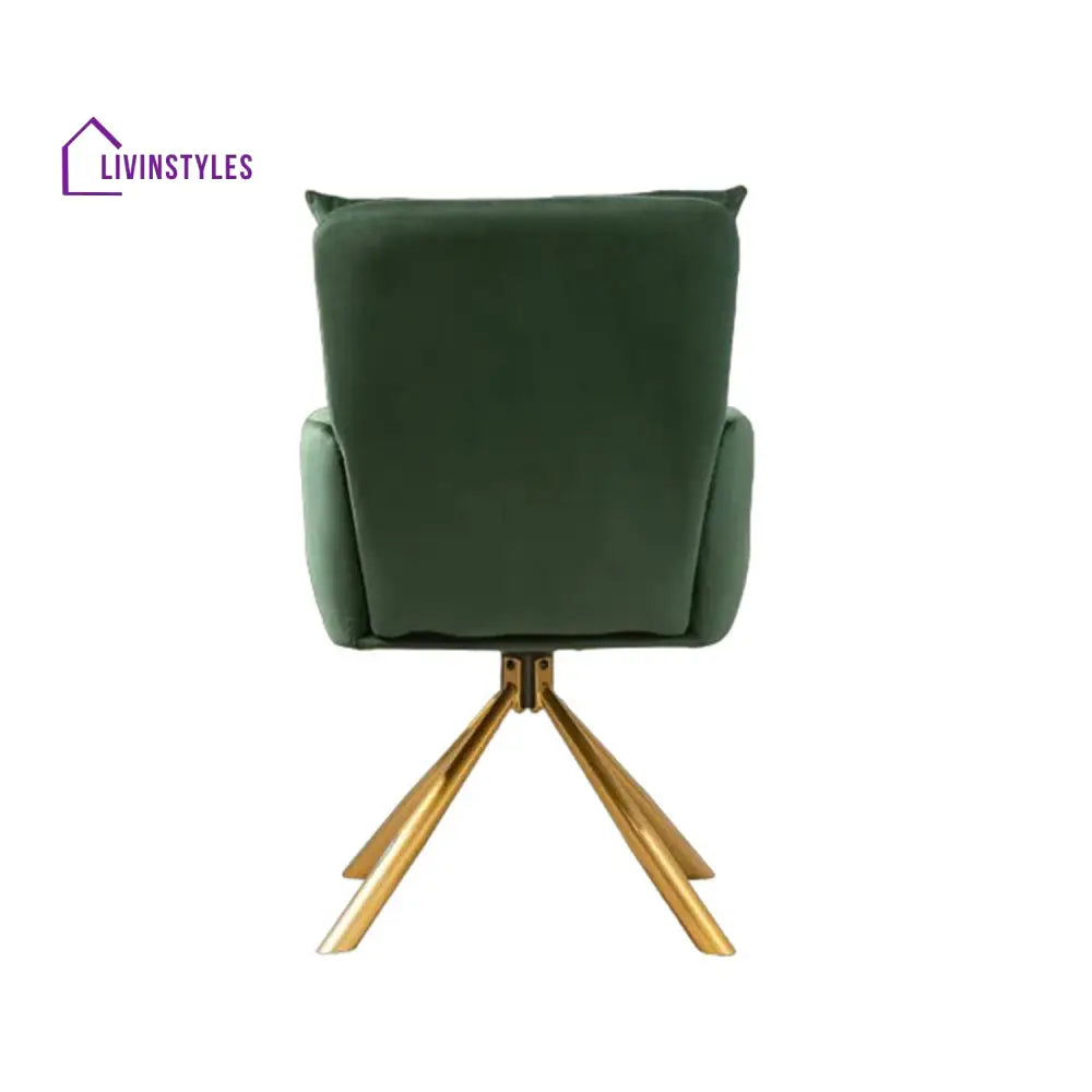 Baroque Velvet Lounge Chair Blgreenue Furniture