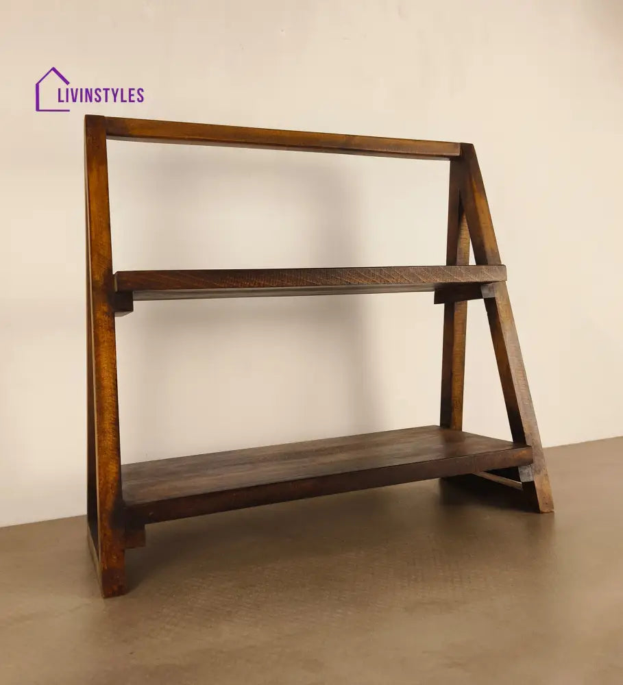 Beatrice Wooden Shelf Ladder Kitchen