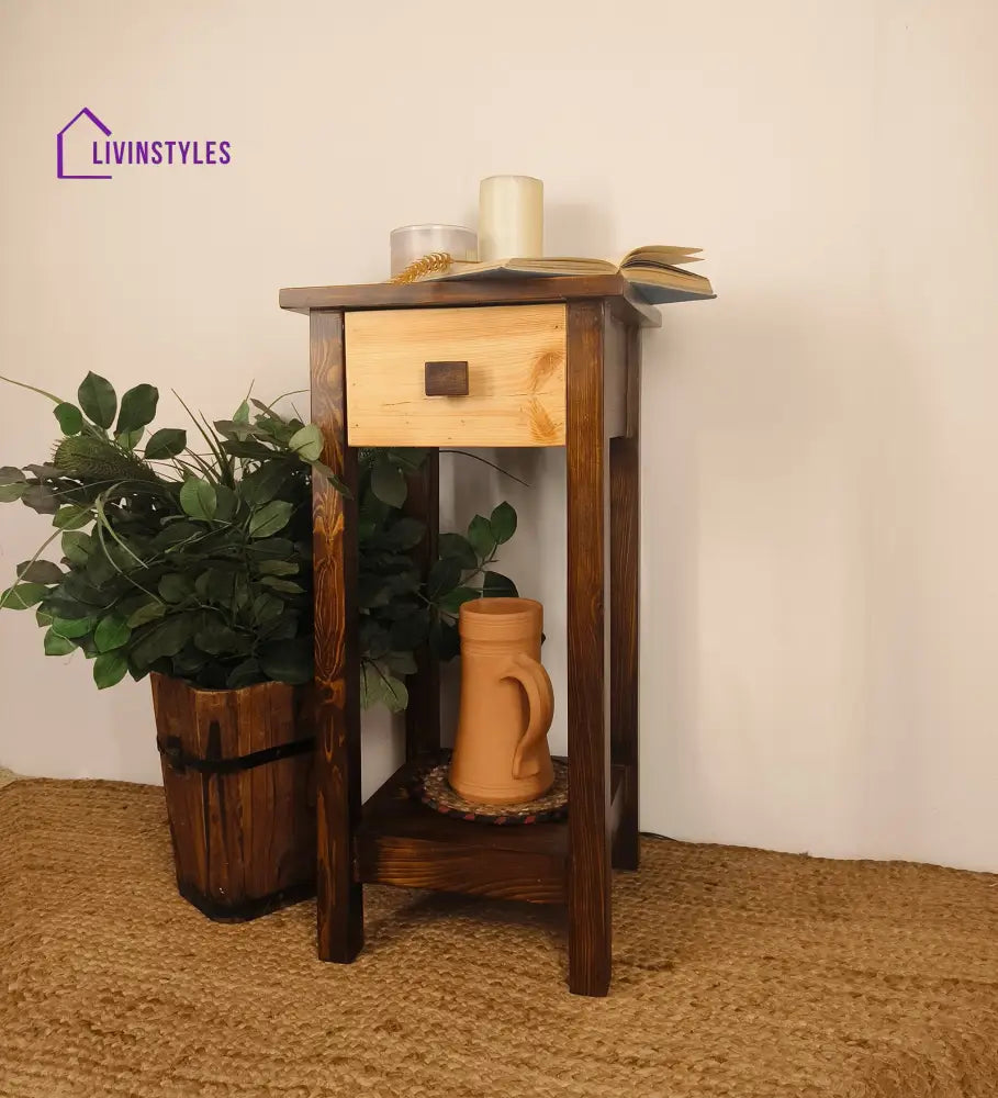 Benedict Solid Wood End Table Furniture