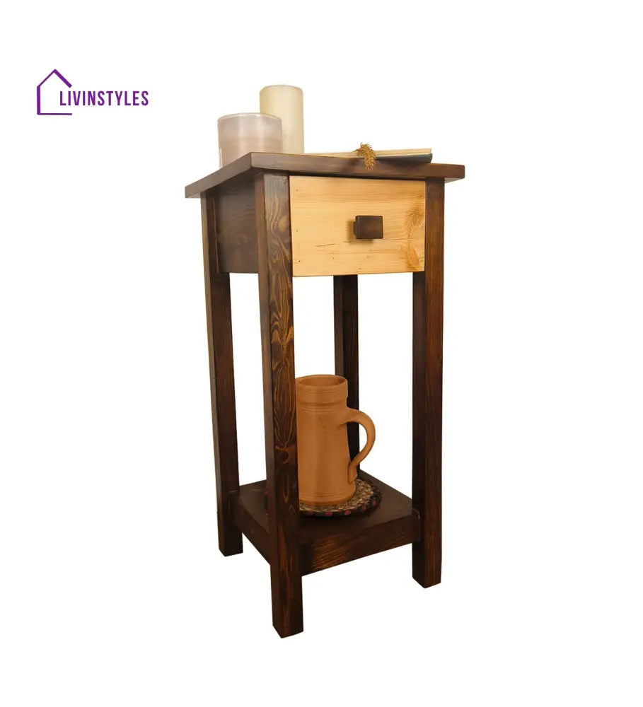 Benedict Solid Wood End Table Furniture