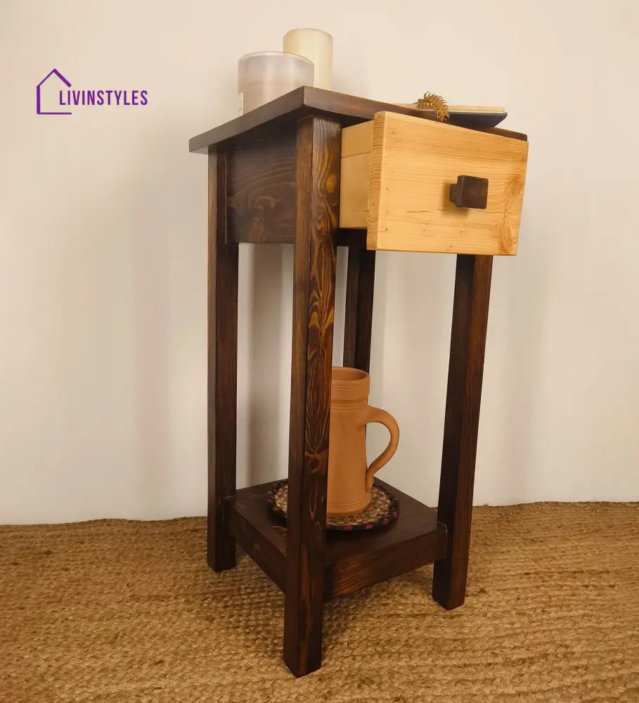 Benedict Solid Wood End Table Furniture