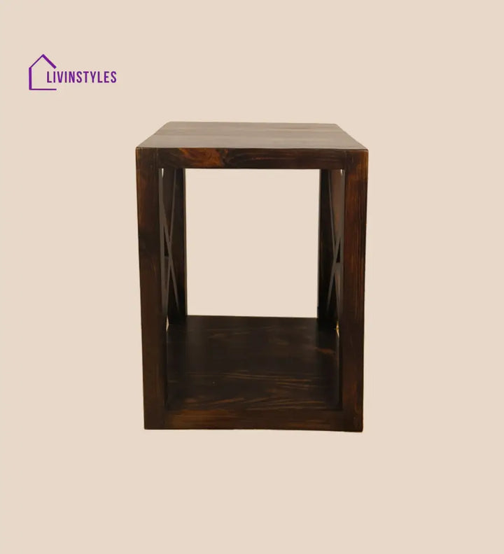 Bert Solid Wood End Table Furniture