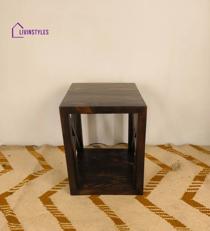 Bert Solid Wood End Table Furniture