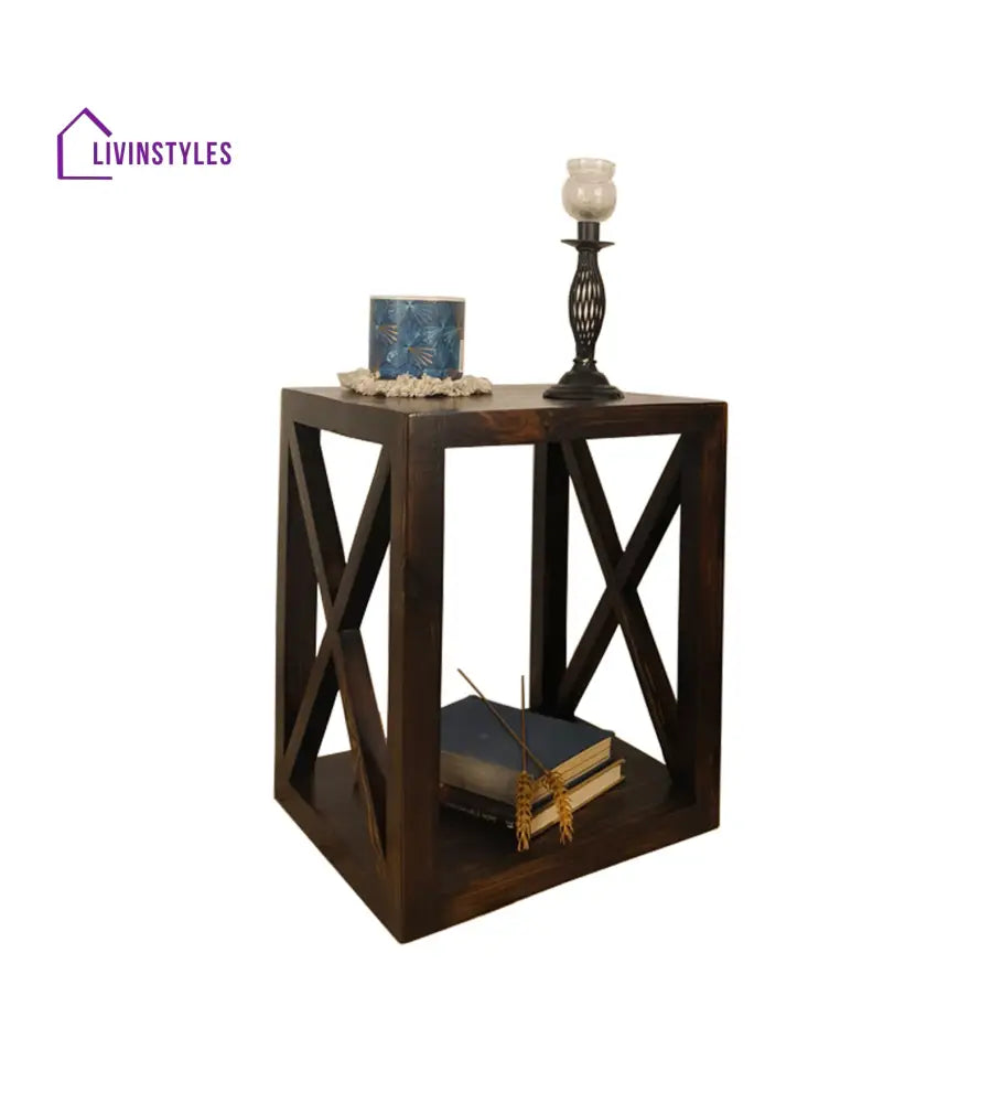 Bert Solid Wood End Table Furniture