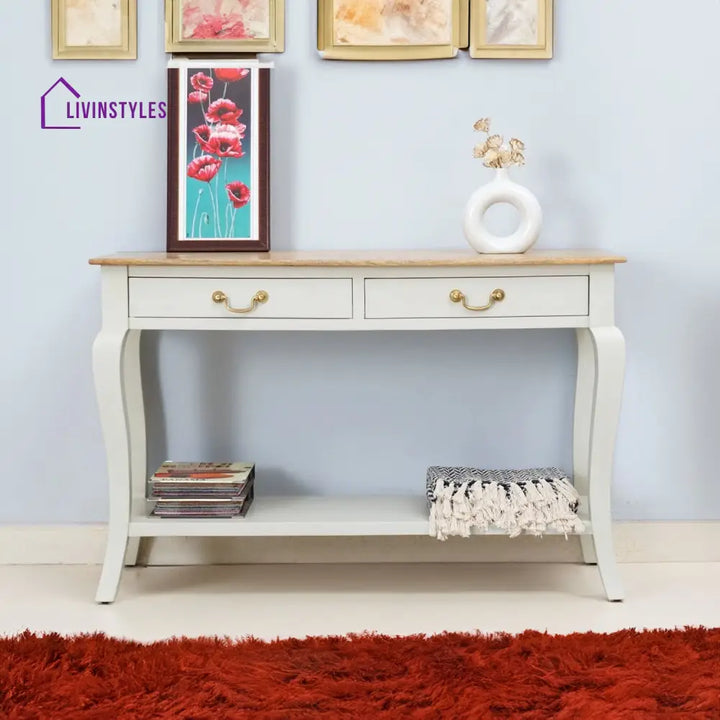 Bhagya Wooden Console Table