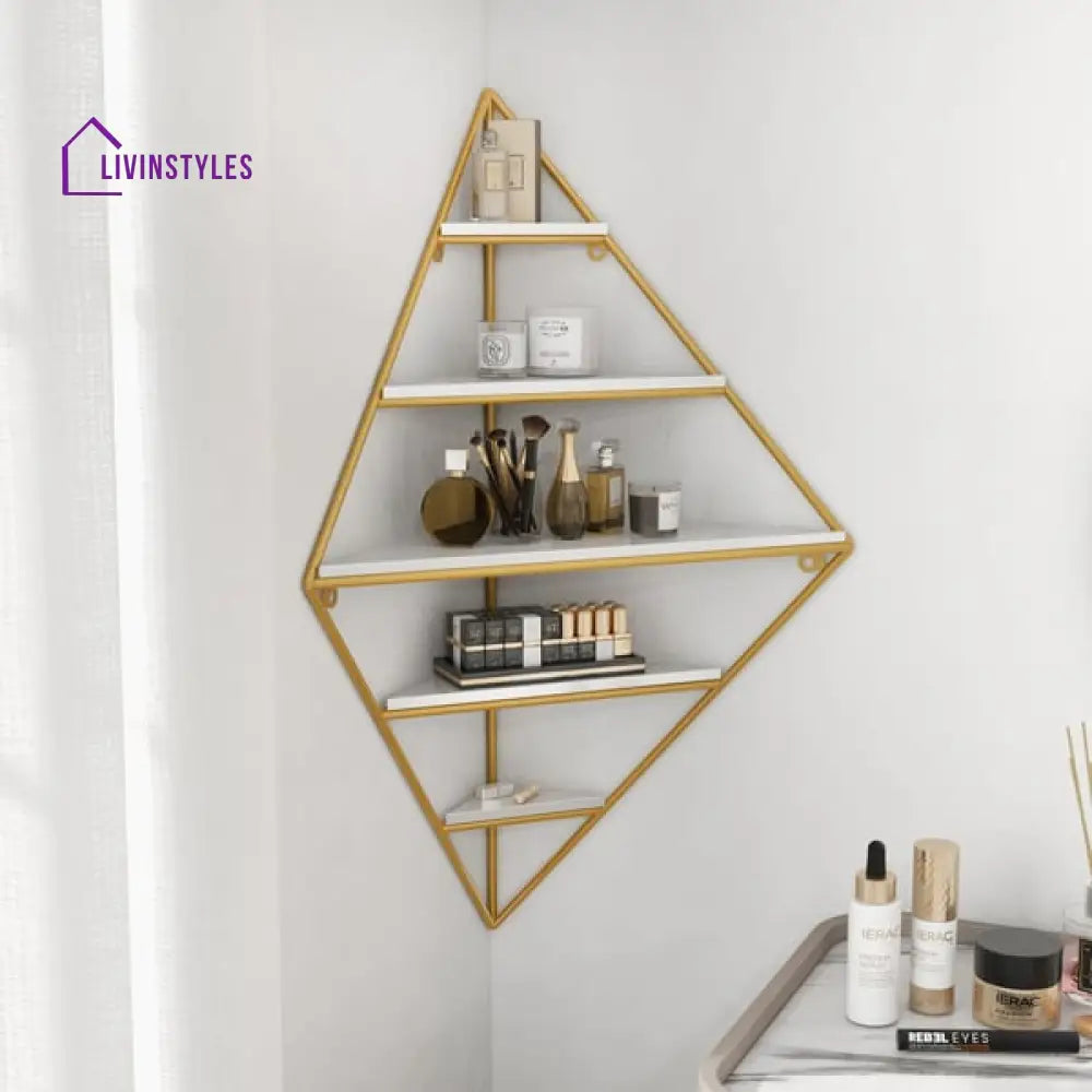 Bhaswar Metal Wall Shelves