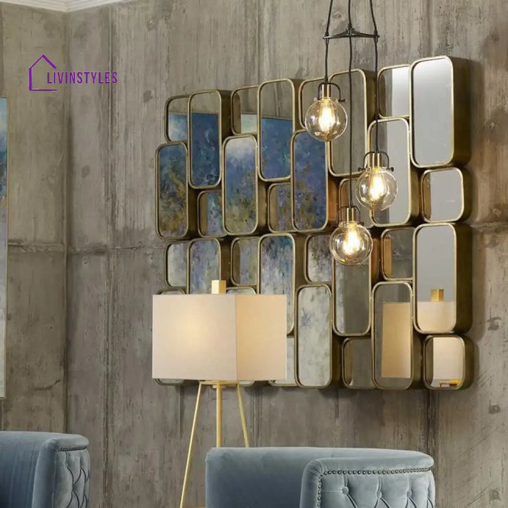 Bhavna Metal Wall Mirror