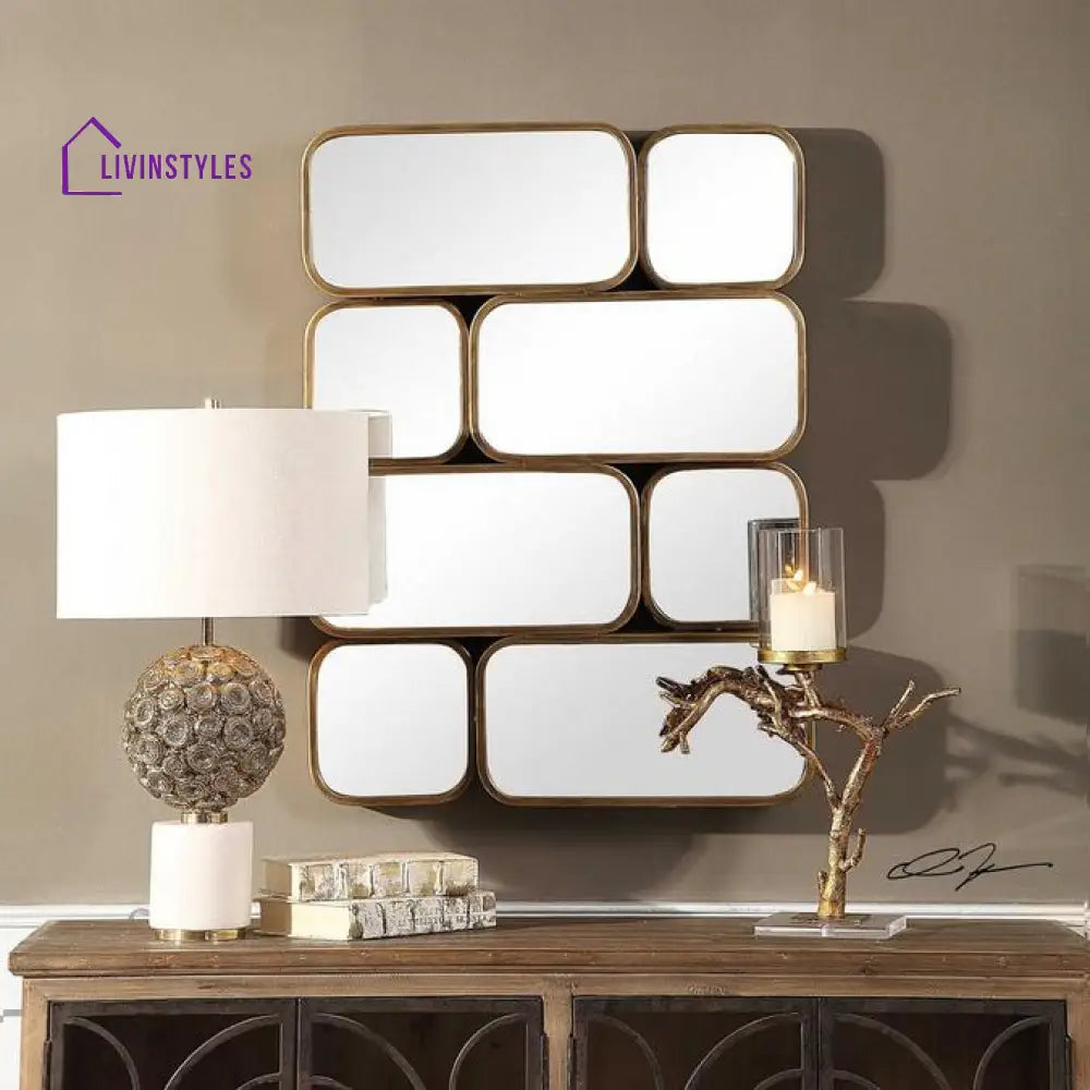 Bhavna Metal Wall Mirror