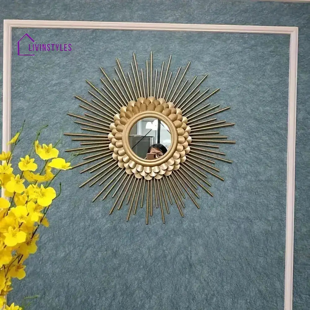 Bhavya Metal Wall Mirror