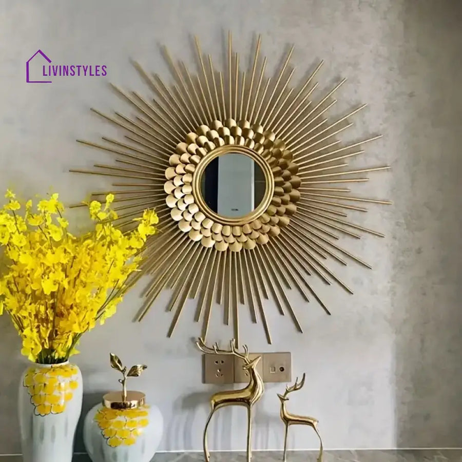 Bhavya Metal Wall Mirror