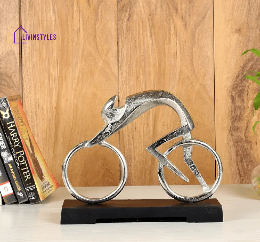 Bicycle Man Silver