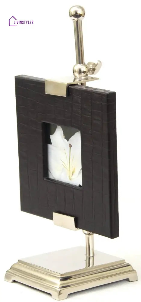 Black Leather Picture Frame