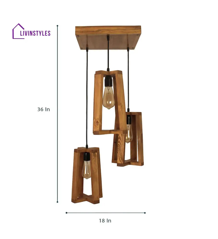 Blender Brown Cluster Hanging Lamp Lamps