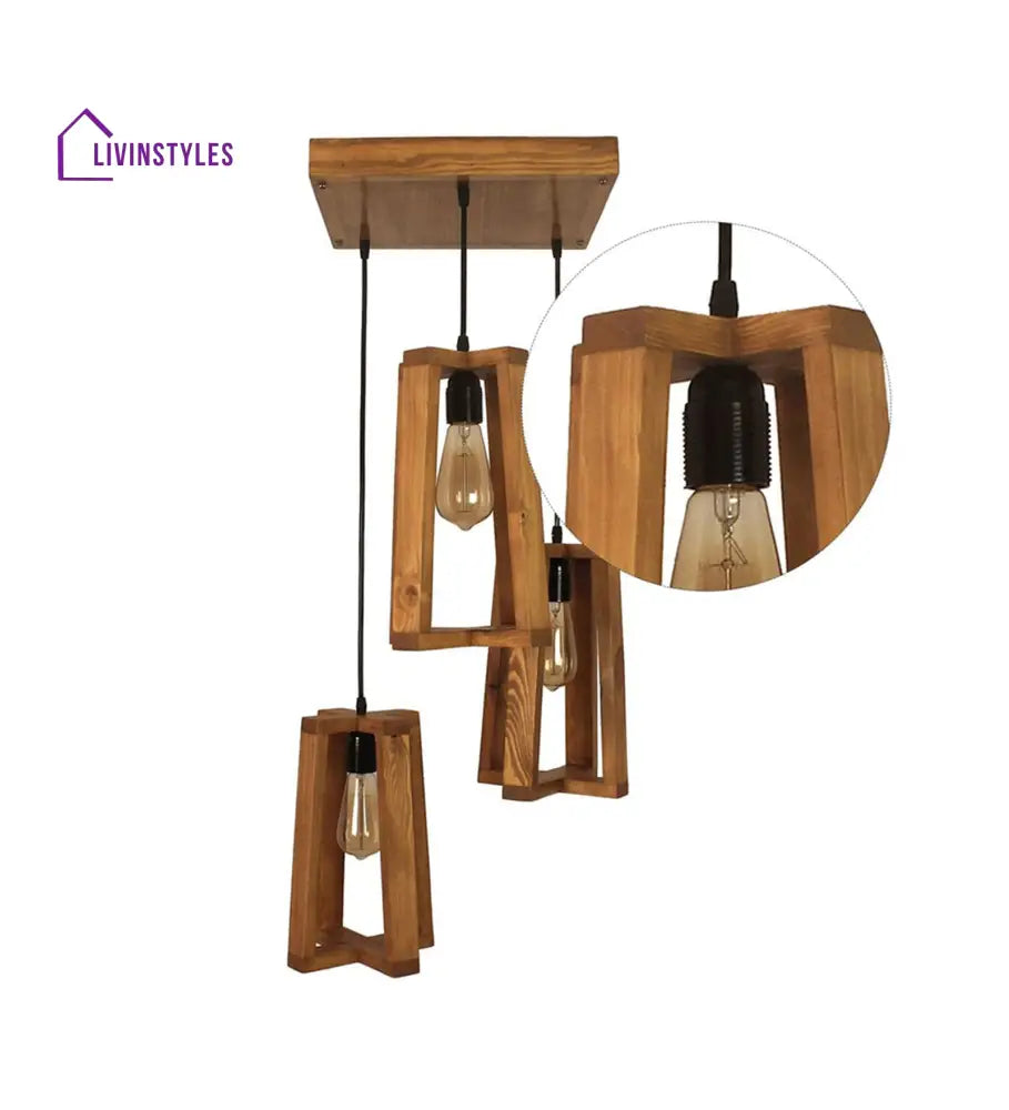 Blender Brown Cluster Hanging Lamp Lamps