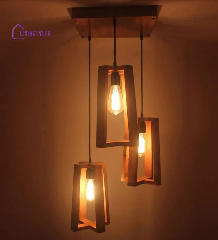 Blender Brown Cluster Hanging Lamp Lamps