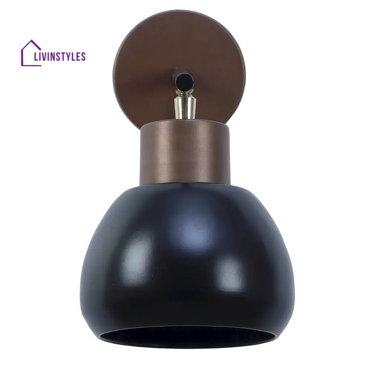 Bon-Bon Black Metal Wall Light By Ss Lightings Lamp