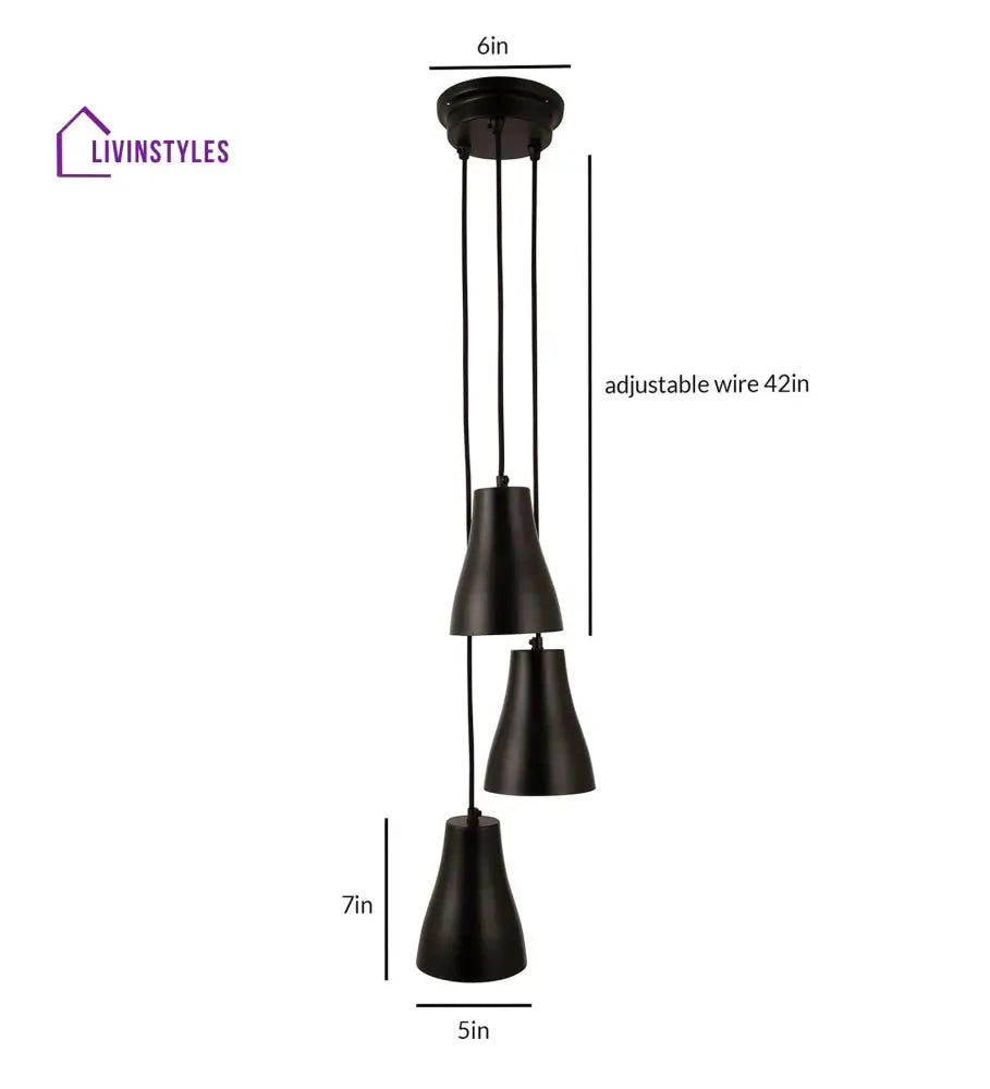 Bourouller Modern 3 Pendant Light Hanging Lamp