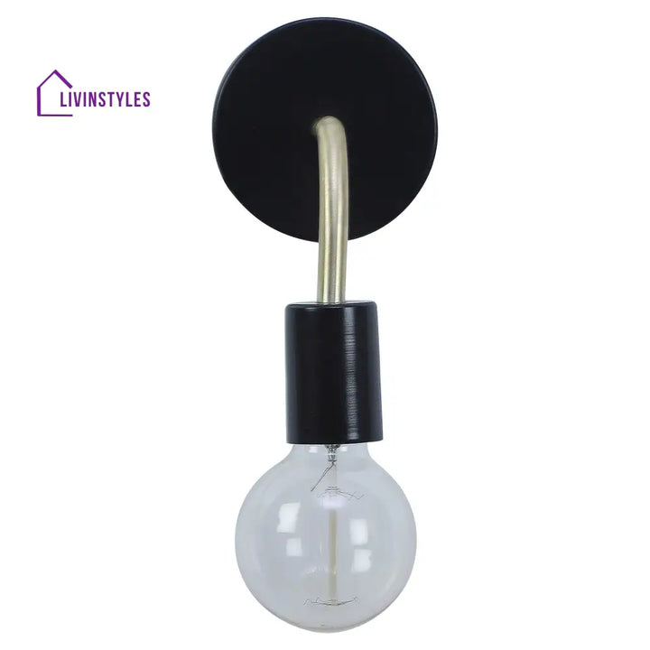 Brass Black Metal Wall Light By Ss Lightings Lamp