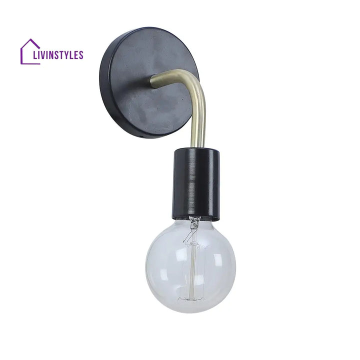 Brass Black Metal Wall Light By Ss Lightings Lamp