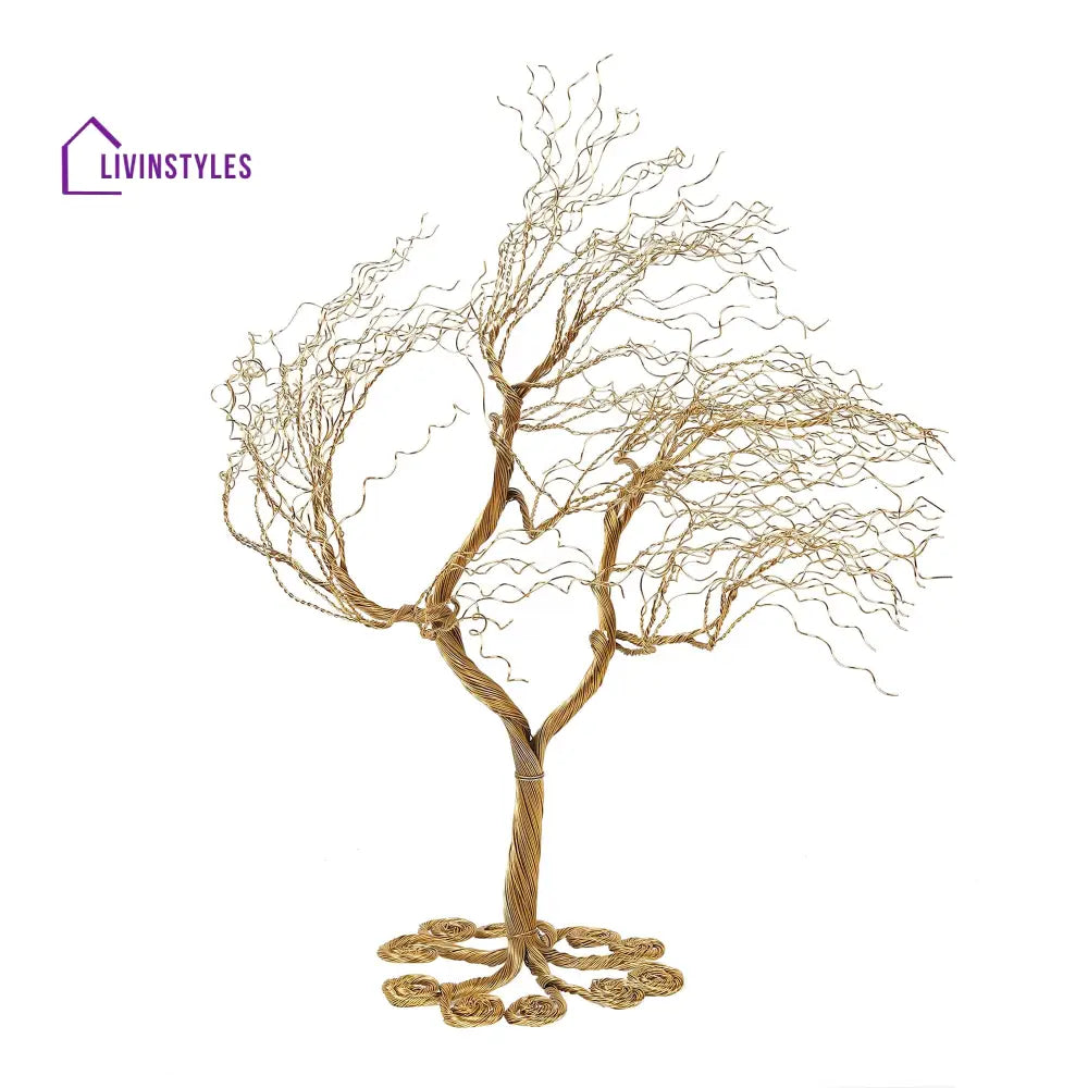 Breezy Branches Tree Sculpture In Silver Decorative