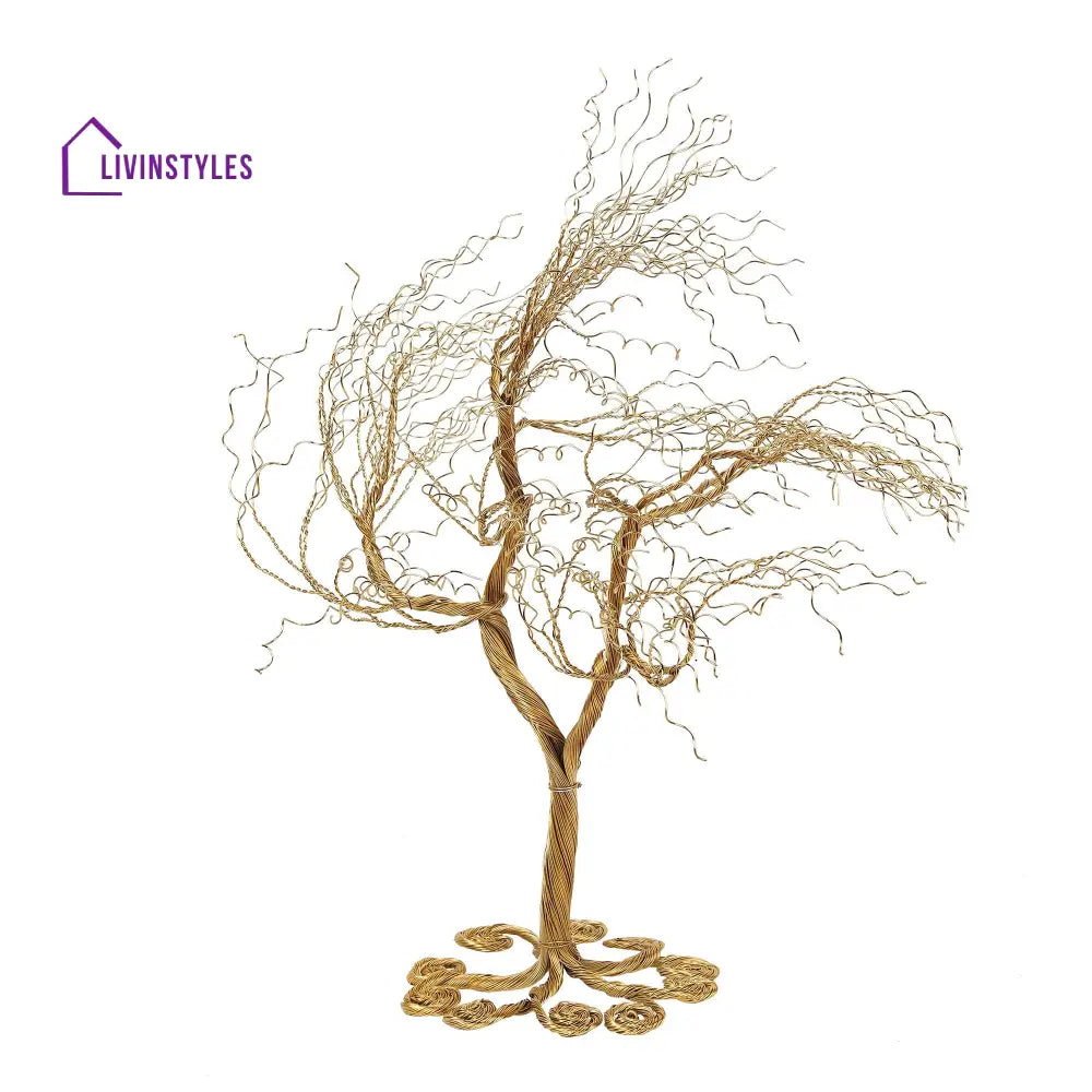 Breezy Branches Tree Sculpture In Silver Decorative