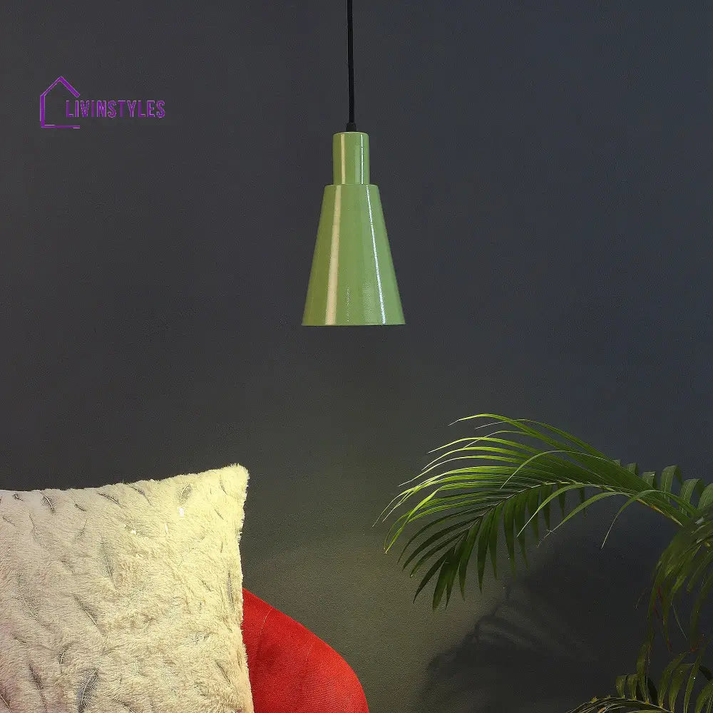 Bristol Green Metal Hanging Light By Ss Lightings Lamp