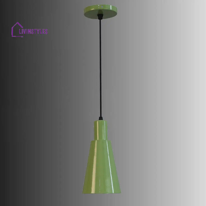 Bristol Green Metal Hanging Light By Ss Lightings Lamp