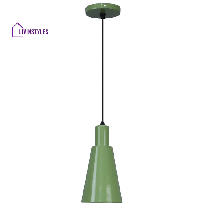 Bristol Green Metal Hanging Light By Ss Lightings Lamp