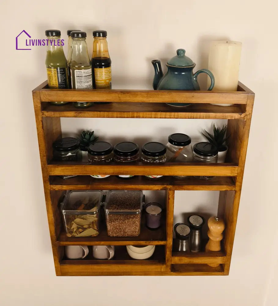 Bristol Wooden Kitchen Storage Rack