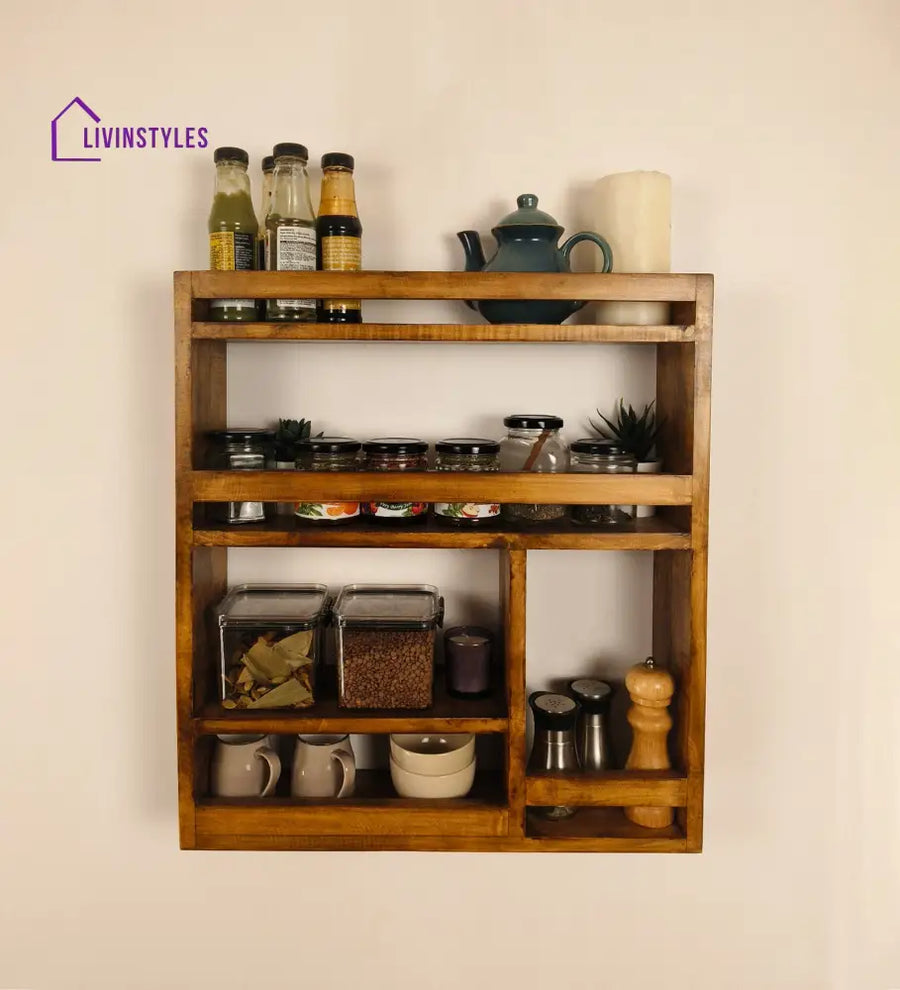 Bristol Wooden Kitchen Storage Rack