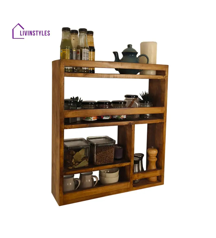 Bristol Wooden Kitchen Storage Rack