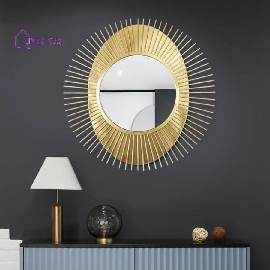 Brittany Metal Wall Mirror