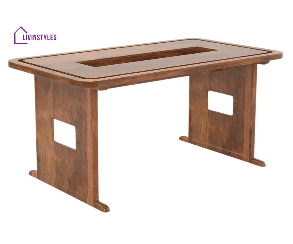 Bronislava Wooden Dining Table