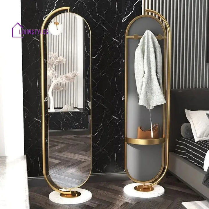 Nordic Floor Rotating Luxury Mirror