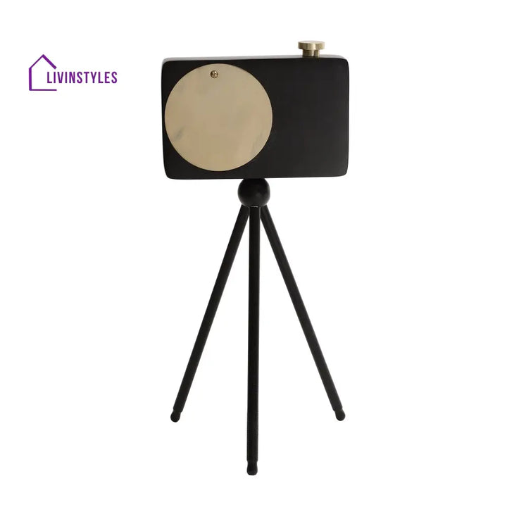 Cameratic Clock In Black Table Clock