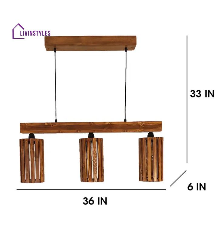 Casa Brown 3 Series Hanging Lamp Lamps