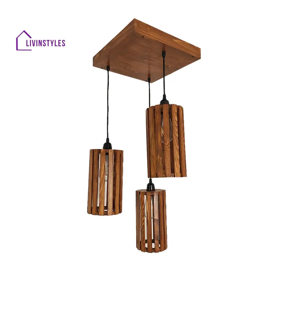 Casa Brown Cluster Hanging Lamp Lamps