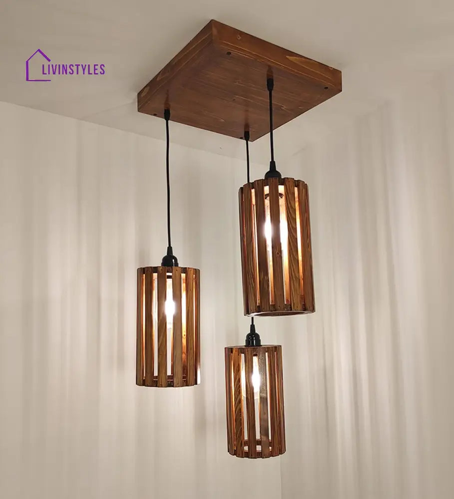 Casa Brown Cluster Hanging Lamp Lamps