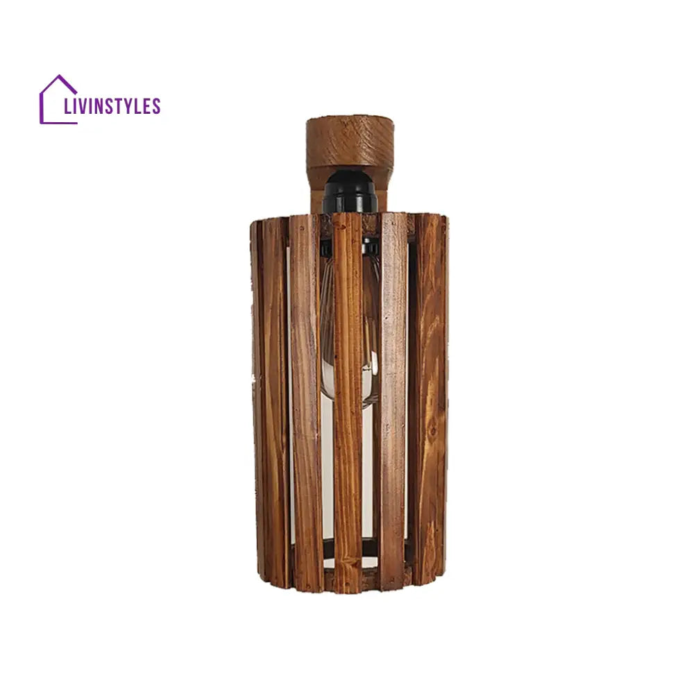 Casa Brown Wooden Wall Light Lights