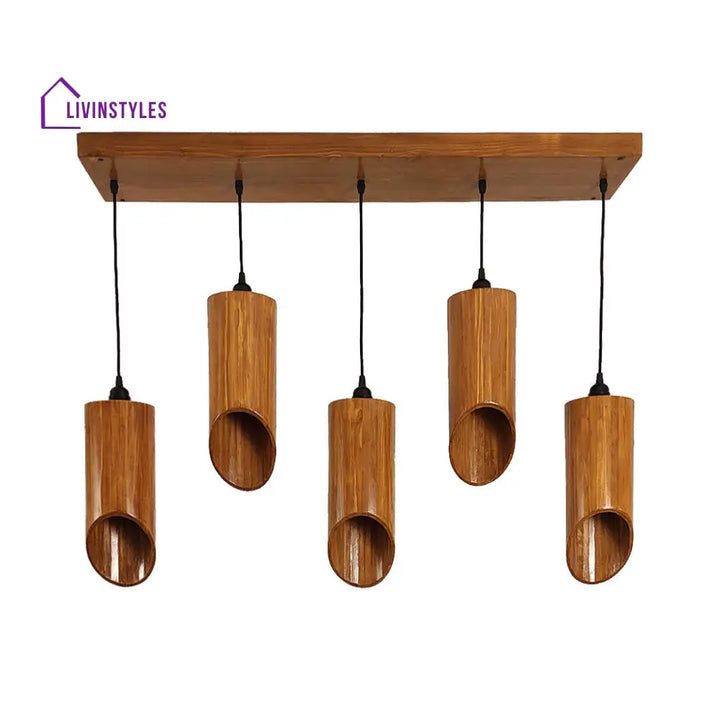 Cedar Brown 5 Series Hanging Lamp Lamps