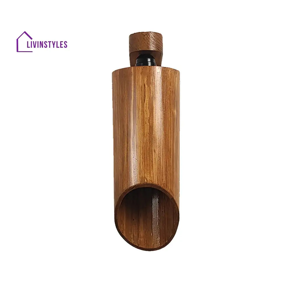 Cedar Brown Wooden Wall Light Lights