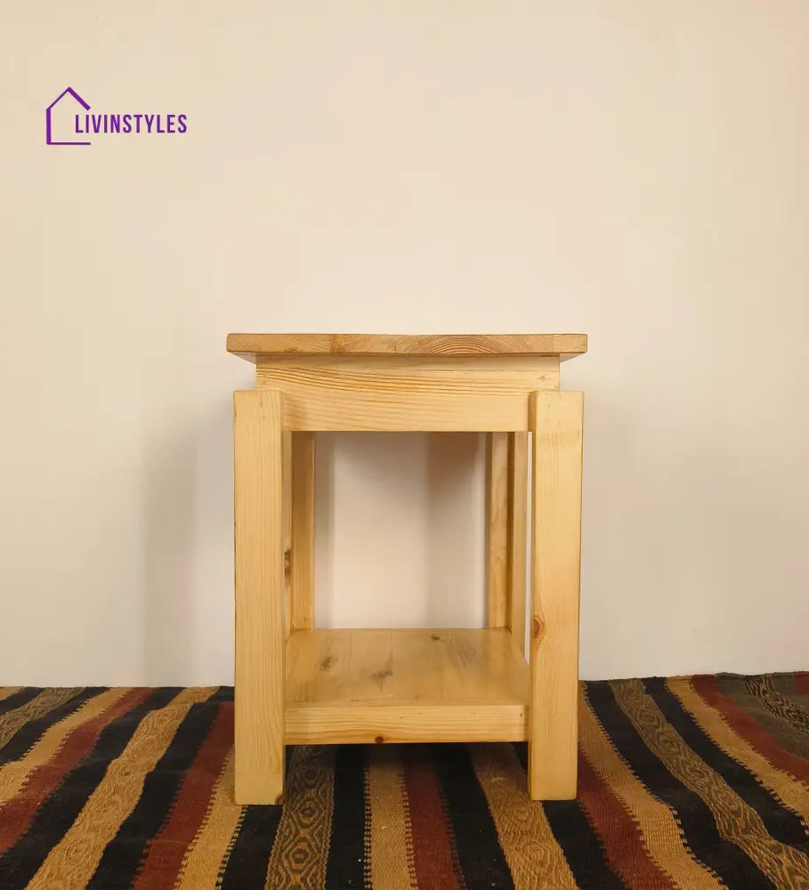 Celine Solid Wood End Table Furniture