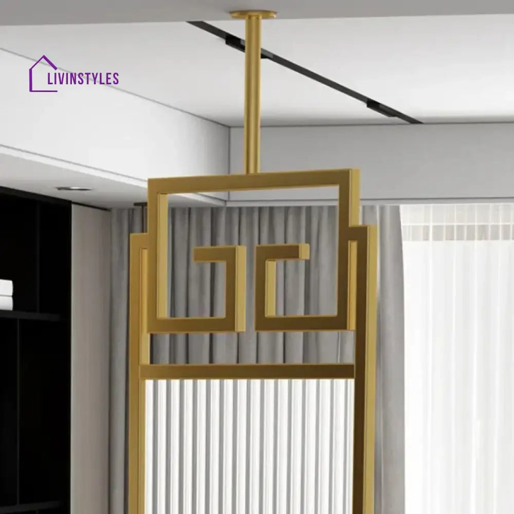 Chaitanya Stainless Steel Stylish Room Partition With Fluted Glass