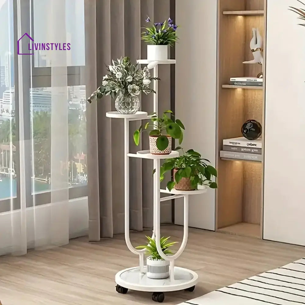 Chandan Metal Plant Stand For Balcony