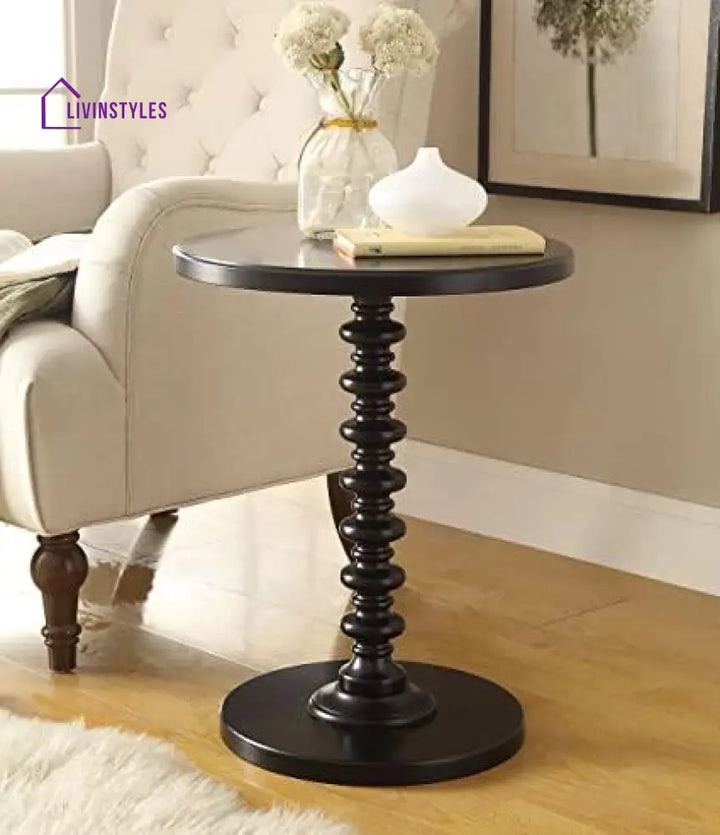 Wooden Side Table for Living Room Coffee End Table - Ouch Cart 