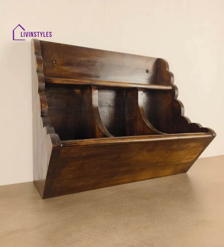 Charlotte Kitchen Wooden Countertop Organiser