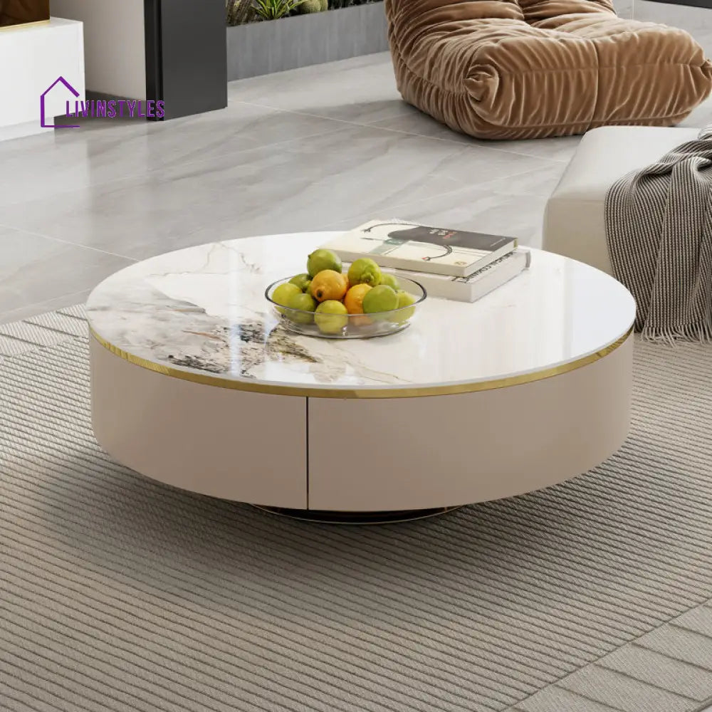 Charvi Metal Coffee Table For Living Room