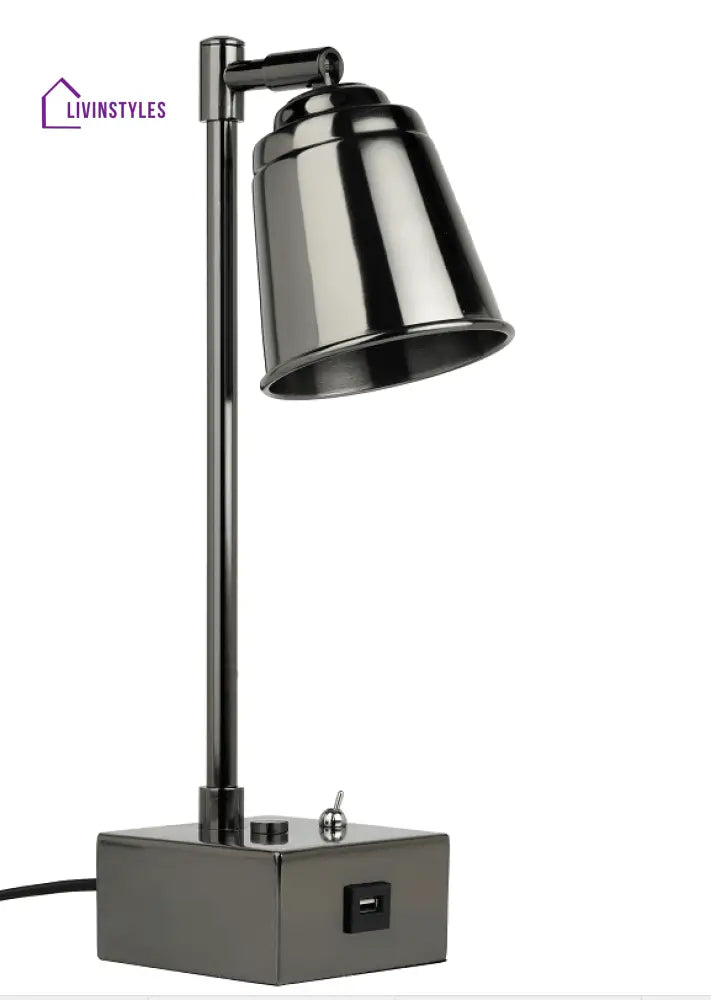 Cherosi Usb Black Nickle Lamp