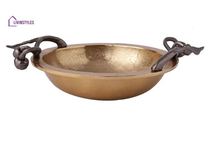 Cherry Vine Black Décorative Bowl Set